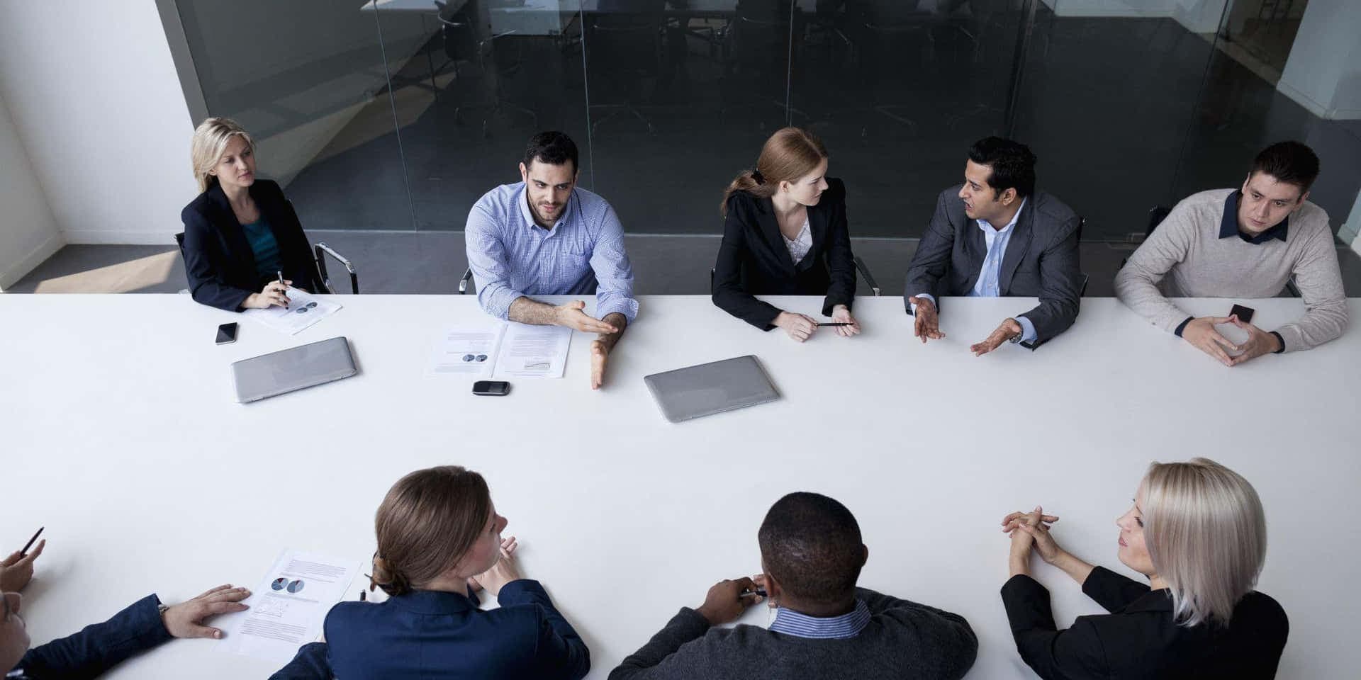 Professional meeting and business growth